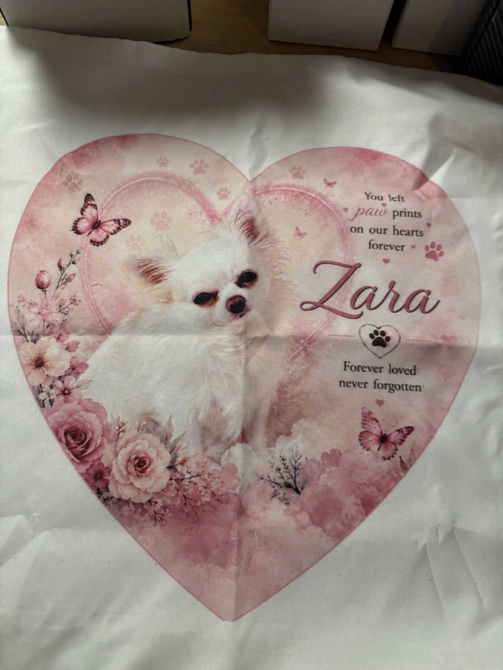 Personalised Cushion Cover – Custom Photo, Name or Message