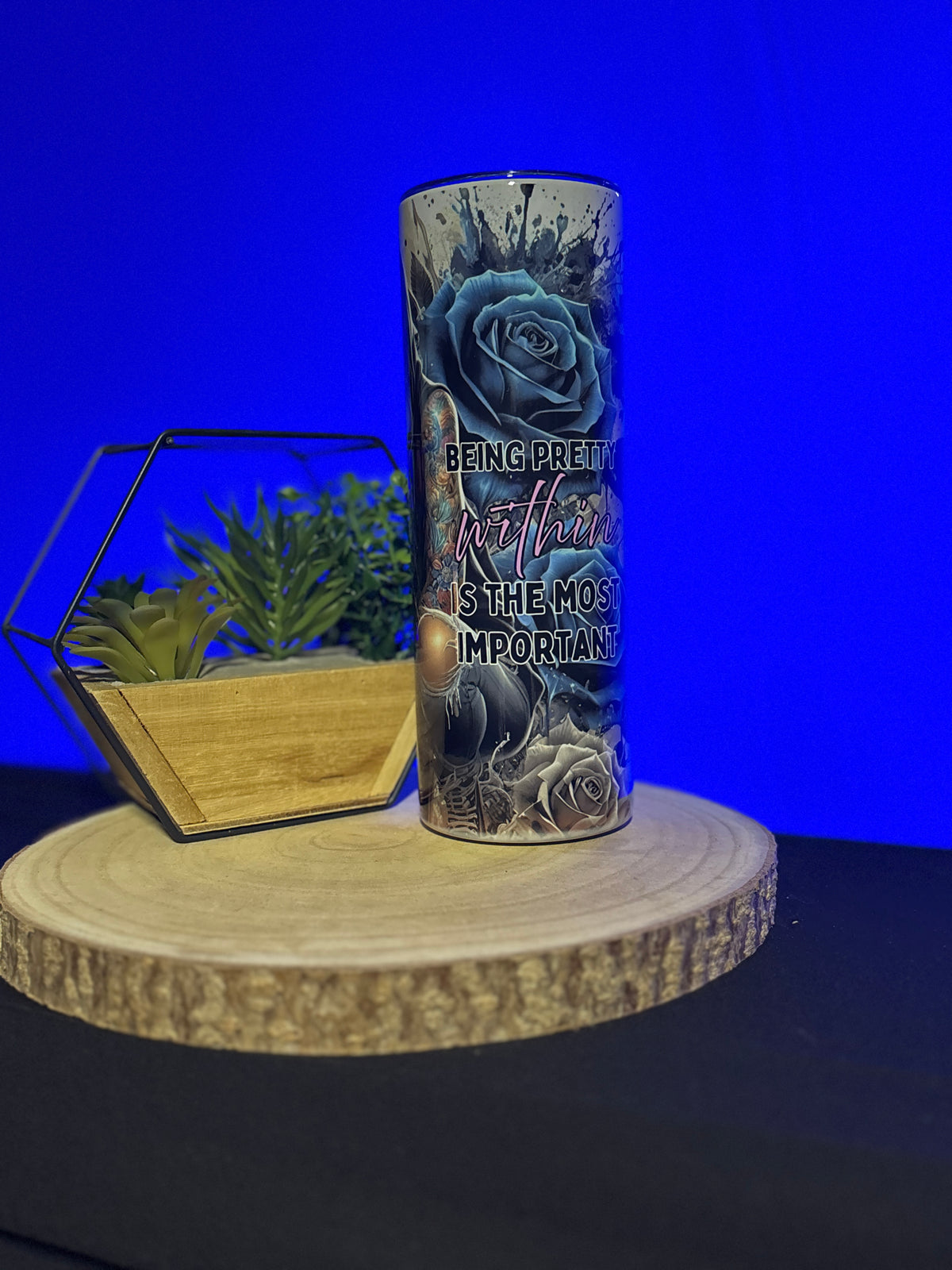 Alternative Gothic Girl 20oz Skinny Tumbler