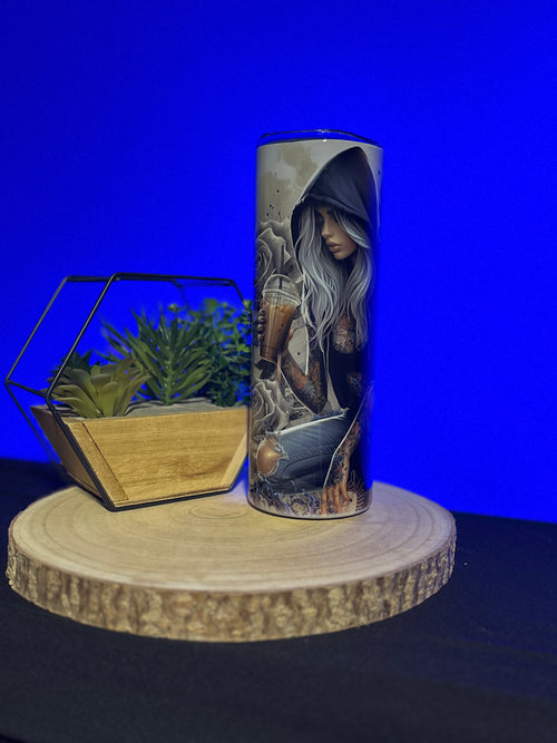 Alternative Gothic Girl 20oz Skinny Tumbler