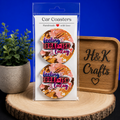 Feeling IDGAF-ISH Today Car Coasters (Set of 2)