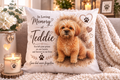 Personalised Pet Memorial Cushion  Cover– Photo & Name