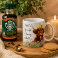 Funny Highland Cow 11oz Ceramic Mug
