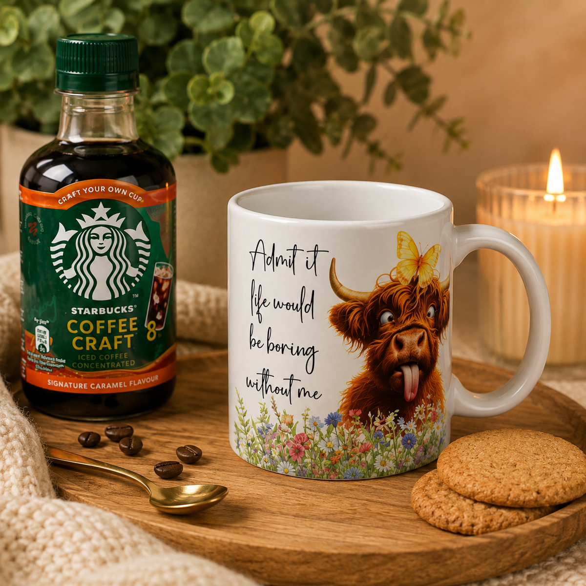 Funny Highland Cow 11oz Ceramic Mug
