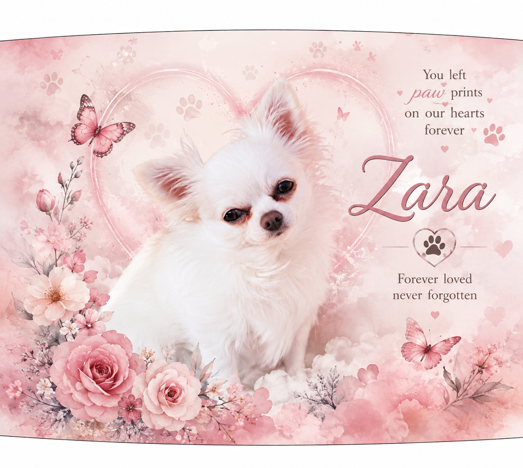 Personalised Pet Memorial Mug – Photo & Name