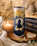 Magical Storybook Clock 20oz Skinny Tumbler
