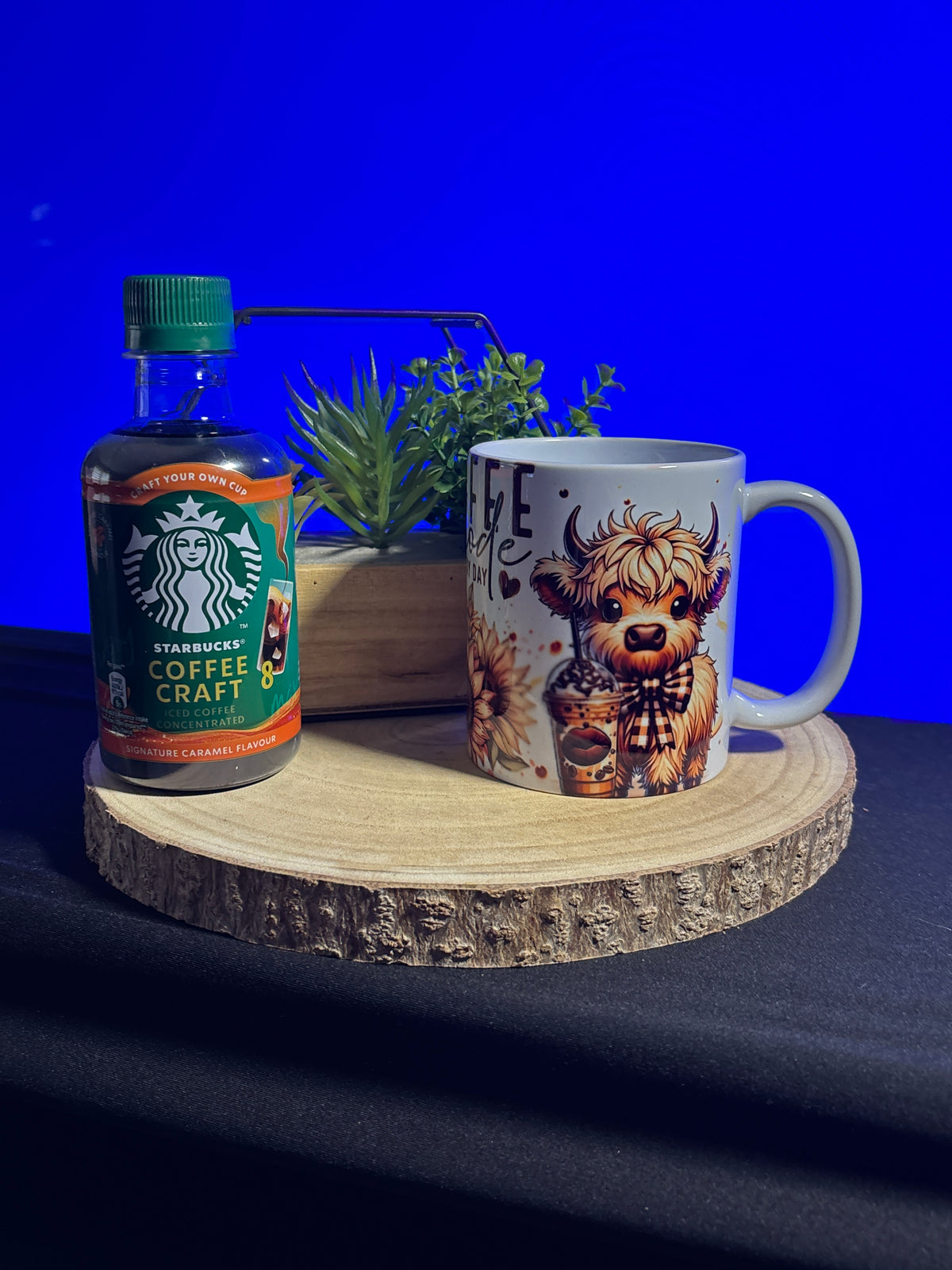 Highland Cow Coffee Mode 11oz Ceramic Mug