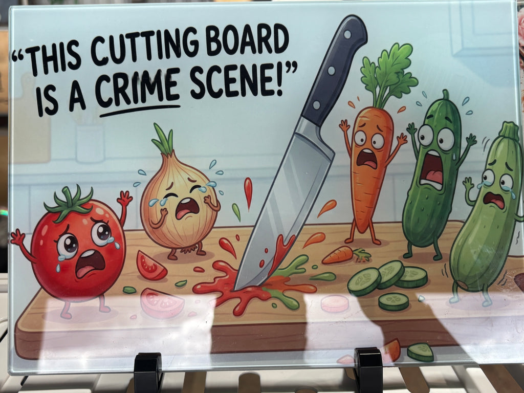 Personalised Glass Chopping Board – Choose Your Design
